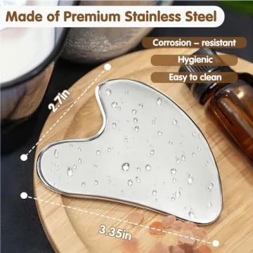 Elevate Your Skincare with Flagest Stainless Steel Gua Sha Tool