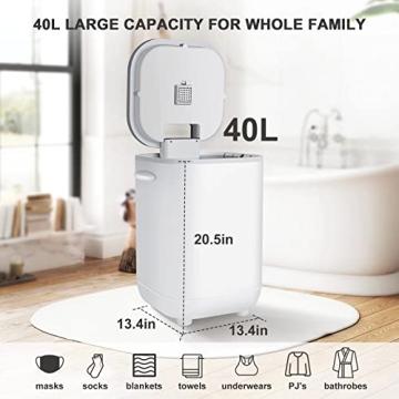 HORUSLY Luxury 40L Towel Warmer with LED Display