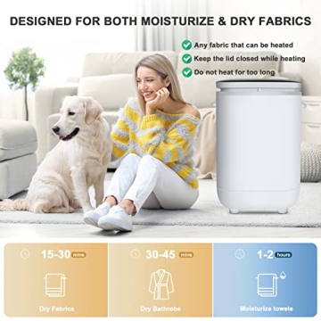 HORUSLY Luxury 40L Towel Warmer with LED Display