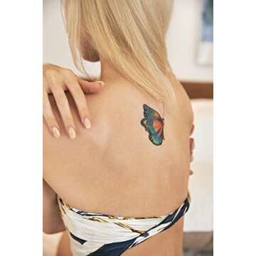 Sunnyscopa Printable Temporary Tattoo Paper for INKJET printer - US LETTER SIZE 8.5"X11", 100 SHEETS...