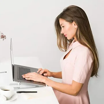Soundance Aluminum Adjustable Laptop Stand for Ergonomic Support