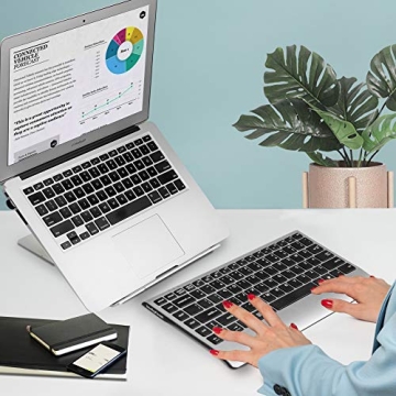 Soundance Aluminum Adjustable Laptop Stand for Ergonomic Support