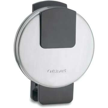 Cuisinart Classic Waffle Maker in Sleek Silver Finish