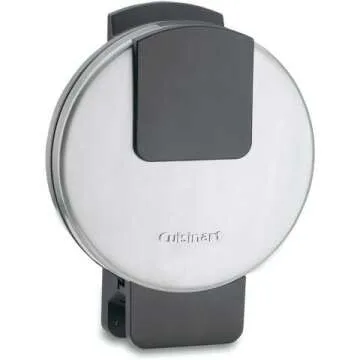 Cuisinart Classic Waffle Maker in Sleek Silver Finish