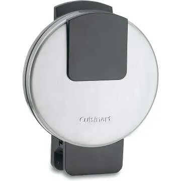 Cuisinart Classic Waffle Maker in Sleek Silver Finish