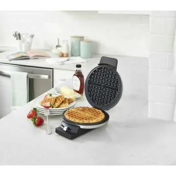 Cuisinart Classic Waffle Maker in Sleek Silver Finish
