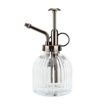 Glass Plant Mister Spray Bottle 200ML, Yebeauty Plant Mister Watering Spray Bottle Vintage Style Dec...