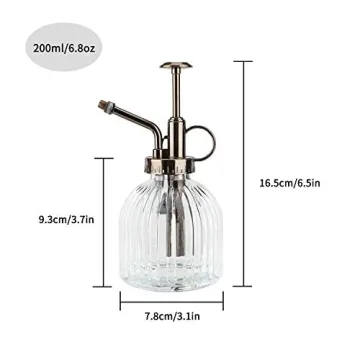 Yebeauty Glass Plant Mister - Vintage 200ML Watering Can