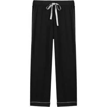 Soft Bamboo Pajama Set for Women, Long Sleeve PJs