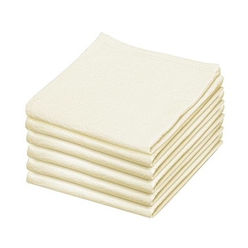 Flour Sack Towels | Tea Towel for Crafts| Kitchen Towel | Dish Towel| Cotton Blank Towel for Embroid...