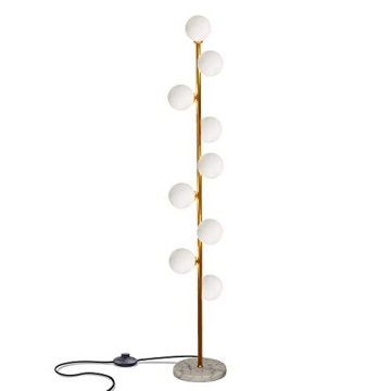 Hsyile Lighting KU300198 Elegant Modern Floor Lamp for Living Room and Office