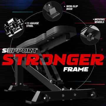 Mikolo Multi-Function Power Cage, 2200lbs Squat Rack with LAT-Pull Down System & Cable Crossover Machine, Training Equipment with Leg Hold-Down Attachment, Garage & Home Gym Package (Black)