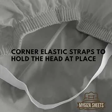 Luxurious Split Top King Fitted Sheet for Adjustable Beds