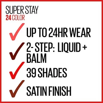 Maybelline Super Stay 24 Liquid Lipstick for Long Lasting Color