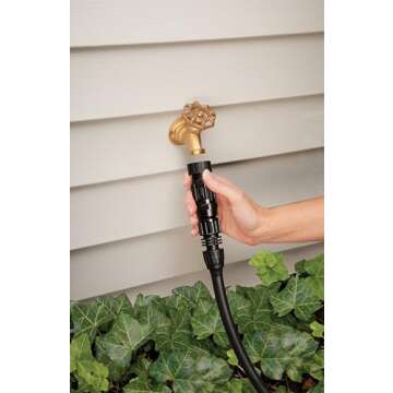 Rain Bird HT07525PSI Drip Irrigation 25 PSI Pressure Regulator, 3/4" Female Hose Thread x 3/4" Male Hose Thread