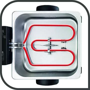 T-fal Triple Basket Deep Fryer with 4-Liter Capacity