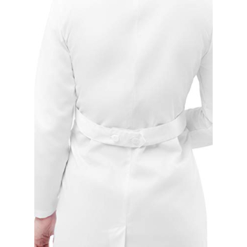 Adar Women's Stylish Lab Coat: Perfect Fit & Comfort