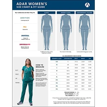 Adar Women's Stylish Lab Coat: Perfect Fit & Comfort