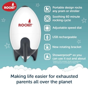 Rockit Rocker Portable Baby Rocker for Effortless Naps