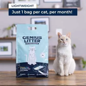 Genius Litter Health Indicating Non-Clumping Cat Litter