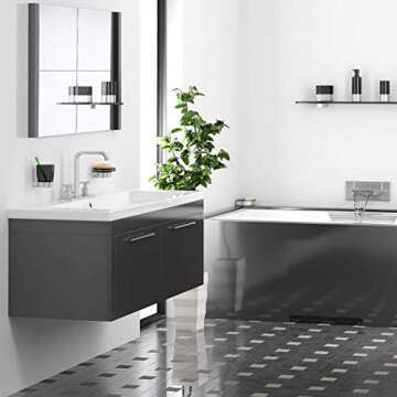 Flexible SANITRO Self Adhesive Mirror Sheets for Home Decor