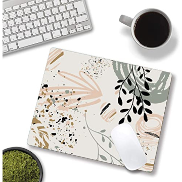 SANWUMIAN Abstract Art Mouse Pad Non-Slip Waterproof Office Mat
