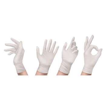 Latex Gloves X Large Pack of 100 Ct