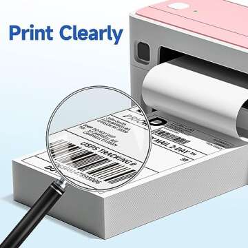 Phomemo Shipping Labels for E-commerce and Business 500 pack