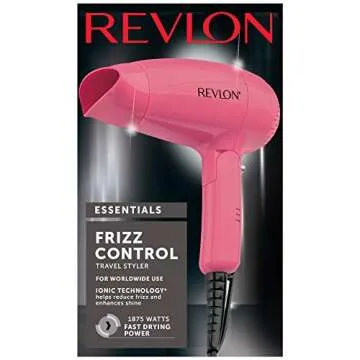 Revlon 1875W Frizz Control Travel Hair Dryer
