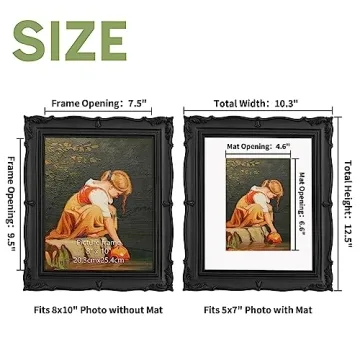 Elegant PHAREGE Antique Photo Frame 8x10 for All Occasions