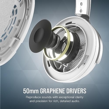 Corsair Virtuoso PRO Gaming Headset with Detachable Microphone - White