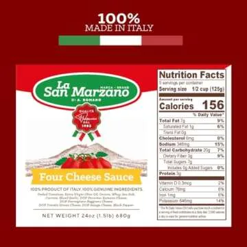 La San Marzano Four Cheese Sauce - Authentic Italian Flavor