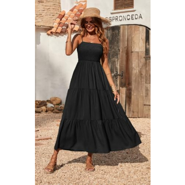PRETTYGARDEN Summer Maxi Dress for Women 2025