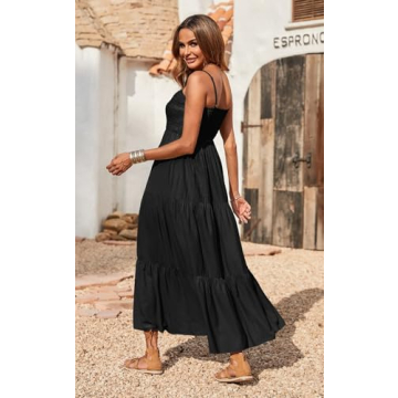 PRETTYGARDEN Summer Maxi Dress for Women 2025