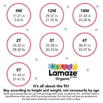 Lamaze Organic Baby baby girls Short Sleeve Tight Fit Sleepwear Pajama Set, Pink Watermelon Circles, 12 Months US