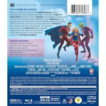 Legion of Super-Heroes Blu-ray: Thrilling Animated Action