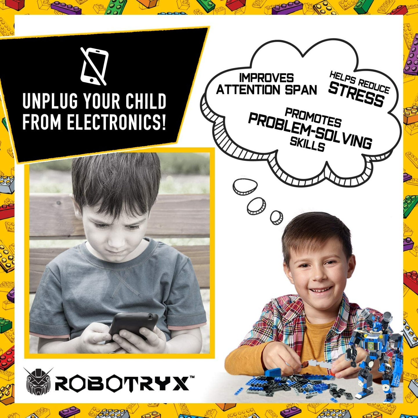 JITTERYGIT Robot Toy - STEM Building Set for Ages 6-10