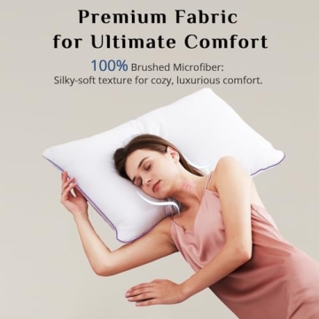 JOLLYVOGUE Queen Size Pillow Set - Soft, Cooling & Supportive