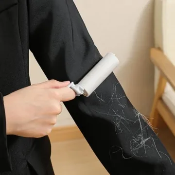Mini Travel Lint Roller Compact Refillable Lint Remover