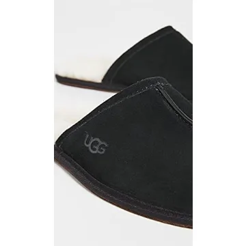 UGG Men's Scuff Slipper Black Size 10 Comfort