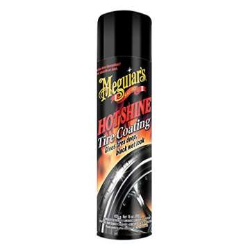 Meguiar's G13815 Hot Shine Tire Coating - 15 Oz Spray Can