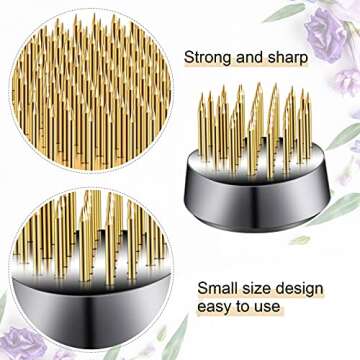 Geiserailie 12 Pcs Flower Frog Holder for Floral Arrangements