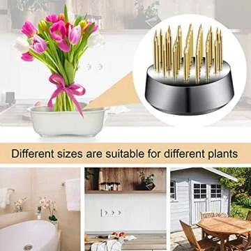 Geiserailie 12 Pcs Flower Frog Holder for Floral Arrangements