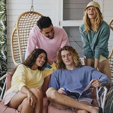 Hanes Originals Fleece, Garment Dyed Pullover, Crewneck Sweatshirts for Men