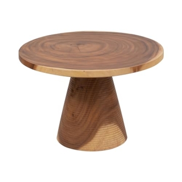 Elegant Suar Wood Coffee Table - Modern Design & Texture
