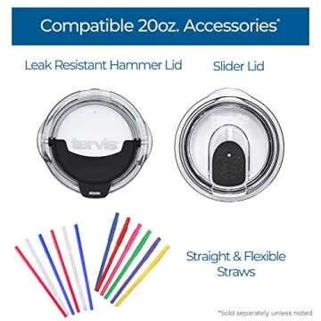 Elegant Tervis Watercolor Wildflowers 20oz Tumbler