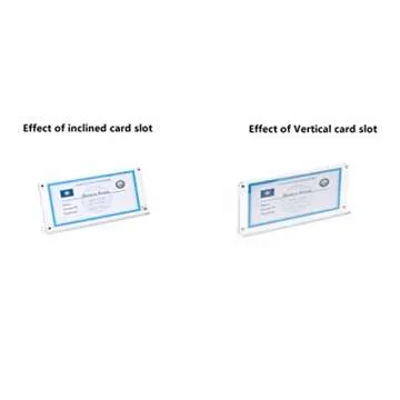 IEEK Acrylic Business License Frame - 4x10 Inches Display