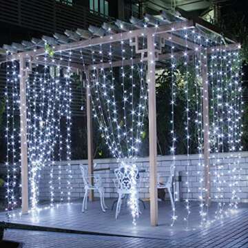 Lighting EVER 594 LED Icicle Fairy Lights for Events