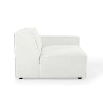 Modway EEI-4112-WHI Restore 3-Piece Sectional Sofa, White