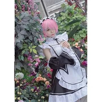Women’s Anime cosplay costume Maid outfit Lolita Dress (M)